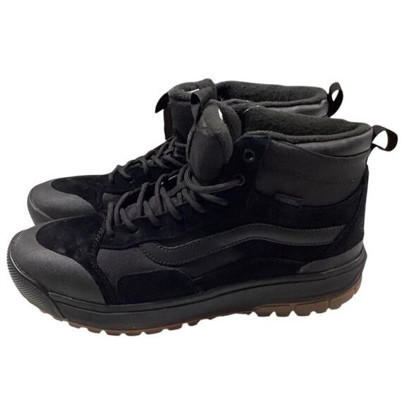 Vans Hiking Boots Men 9 Black Ultrarange EXO Hi MTE 1 Suede Lace Up Sneaker NEW main image 11